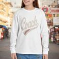 Vintage Baseball Coach Youth Long Sleeve Tee Vintage Baseball Coach Youth Long Sleeve Tee