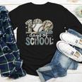 100 Days Of School Baseball Camo Camo Cap Boy School Youth Long Sleeve Tee