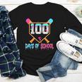 100 Days Of School Baseball Ice Cream Drip 100th Day School Youth Long Sleeve Tee 100 Days Of School Baseball Ice Cream Drip 100th Day School Youth Long Sleeve Tee