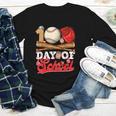 100 Days Of School Baseball Player Sports Game Teacher Kid Youth Long Sleeve Tee 100 Days Of School Baseball Player Sports Game Teacher Kid Youth Long Sleeve Tee