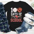 100 Days Of School Baseball Player Teacher Student Youth Long Sleeve Tee 100 Days Of School Baseball Player Teacher Student Youth Long Sleeve Tee