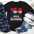 100 Days Of School Dripping Baseball 100th Day Teacher Boy Youth Long Sleeve Tee