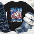 250 Years 1776 2026 250th Baseball American Flag 4th Of July Youth Long Sleeve Tee 250 Years 1776 2026 250th Baseball American Flag 4th Of July Youth Long Sleeve Tee