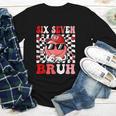 6 7 Bruh Six Seven Valentine Heart Baseball Youth Long Sleeve Tee 6 7 Bruh Six Seven Valentine Heart Baseball Youth Long Sleeve Tee