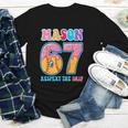 6 7 Mason Baseball Drip Number 67 Player Or 67th Birthday Youth Long Sleeve Tee 6 7 Mason Baseball Drip Number 67 Player Or 67th Birthday Youth Long Sleeve Tee