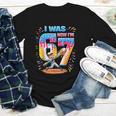 I Was 6 Now I'm 7 Baseball Birthday Boy For Teens Kids Youth Long Sleeve Tee