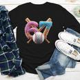 67 Baseball Ice Cream Drip Kids Youth Youth Long Sleeve Tee