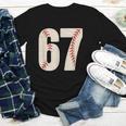 67 Baseball Six Seven 6 7 Meme 67 Youth Long Sleeve Tee