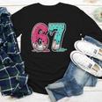 67 Ice Cream Drip Baseball Gen Alpha Slang Six Seven Meme Youth Long Sleeve Tee
