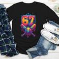 67 Meme Trendy Baseball Number 67 Player Six Seven Youth Long Sleeve Tee 67 Meme Trendy Baseball Number 67 Player Six Seven Youth Long Sleeve Tee
