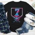 67 Six Seven Meme Baseball Ice Cream Drip 67 Gen Alpha Slang Youth Long Sleeve Tee