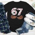 67 Trend Baseball Six Seven Number For Boys Men Youth Long Sleeve Tee 67 Trend Baseball Six Seven Number For Boys Men Youth Long Sleeve Tee