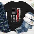 American Flag Baseball Team Baseball Player Baseball Youth Long Sleeve Tee American Flag Baseball Team Baseball Player Baseball Youth Long Sleeve Tee