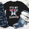Baseball 11 Year Old Ice Cream Drip 11th Birthday Boys Youth Long Sleeve Tee