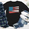 Baseball American Flag Patriotic USA Pride Youth Long Sleeve Tee