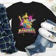 Baseball Banana Splatter Sports Kids Teens Youth Long Sleeve Tee Baseball Banana Splatter Sports Kids Teens Youth Long Sleeve Tee