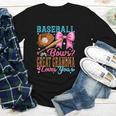Baseball Or Bows Great Grandma Loves You Gender Reveal Youth Long Sleeve Tee Baseball Or Bows Great Grandma Loves You Gender Reveal Youth Long Sleeve Tee