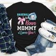 Baseball Or Bows Your Mommy Loves You Gender Reveal Matching Youth Long Sleeve Tee Baseball Or Bows Your Mommy Loves You Gender Reveal Matching Youth Long Sleeve Tee