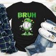 Baseball Bruh Drip Ice Cream Youth Boy St Patricks Day Youth Long Sleeve Tee