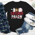 Baseball Catcher Papaw Proud Papaw Of A Baseball Catcher Youth Long Sleeve Tee