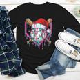 Baseball Christmas Santa Hat Baseball Christmas Drip Youth Long Sleeve Tee Baseball Christmas Santa Hat Baseball Christmas Drip Youth Long Sleeve Tee