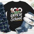 Baseball Dinosaur 100 Days Of School Kids Theme Youth Long Sleeve Tee