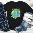 Baseball Drip For Boys Ice Cream Drip Youth Boys Baseball Youth Long Sleeve Tee
