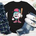 Baseball Drip Boys Ice Cream Youth Youth Long Sleeve Tee