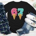 Baseball Drip Ice Cream 67 Baseball Youth Long Sleeve Tee