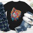 Baseball Drip Ice Cream Sprinkles Baseball Glove For Boys Youth Long Sleeve Tee