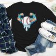 Baseball Drip Ice Cream Strong Character Youth Long Sleeve Tee