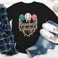 Baseball Drip Icecream Youth Long Sleeve Tee
