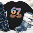 Baseball Drip Number 67 Player Six Seven Meme Youth Long Sleeve Tee Baseball Drip Number 67 Player Six Seven Meme Youth Long Sleeve Tee
