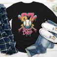 Baseball Drip Number 67 Player Sport For Men Women Kids Youth Long Sleeve Tee Baseball Drip Number 67 Player Sport For Men Women Kids Youth Long Sleeve Tee