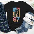 Baseball Drip USA Flag 67 Player 67th Birthday Ice Cream 67 Youth Long Sleeve Tee Baseball Drip USA Flag 67 Player 67th Birthday Ice Cream 67 Youth Long Sleeve Tee