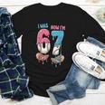 Baseball Ice Cream I Was 6 Now I'm 7 67 Birthday Boy Youth Long Sleeve Tee Baseball Ice Cream I Was 6 Now I'm 7 67 Birthday Boy Youth Long Sleeve Tee