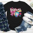 Baseball Ice Cream Drip Coquette Women Girls Mom Mama Youth Long Sleeve Tee Baseball Ice Cream Drip Coquette Women Girls Mom Mama Youth Long Sleeve Tee