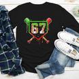Baseball Ice Cream Drip Number 67 Player 6 7 Christmas Pjs Youth Long Sleeve Tee Baseball Ice Cream Drip Number 67 Player 6 7 Christmas Pjs Youth Long Sleeve Tee
