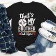 Baseball Jersey Number 13 That's My Brother Out There Youth Long Sleeve Tee