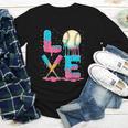 Baseball Love Drip Ice Cream Colorful Baseball Youth Long Sleeve Tee Baseball Love Drip Ice Cream Colorful Baseball Youth Long Sleeve Tee