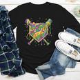 Baseball Mardi Gras Home Plate Ice Cream Drip Carnival Mask Youth Long Sleeve Tee Baseball Mardi Gras Home Plate Ice Cream Drip Carnival Mask Youth Long Sleeve Tee