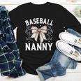 Baseball Nanny Baseball Coquette Bow Youth Long Sleeve Tee Baseball Nanny Baseball Coquette Bow Youth Long Sleeve Tee