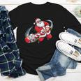 Baseball Santa 67 Christmas Xmas Pajamas Boys Youth Long Sleeve Tee