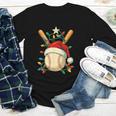 Baseball Santa Christmas Ball Baseball Lover Player Boys Youth Long Sleeve Tee Baseball Santa Christmas Ball Baseball Lover Player Boys Youth Long Sleeve Tee
