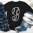 Baseball Sport Player Monogram Cool Initial Letter J Youth Long Sleeve Tee