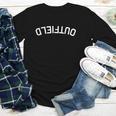 BaseballSoftball Upside Down Outfield Youth Long Sleeve Tee BaseballSoftball Upside Down Outfield Youth Long Sleeve Tee