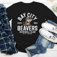 Bay City Beavers Baseball Club Estd 1913 Youth Long Sleeve Tee Bay City Beavers Baseball Club Estd 1913 Youth Long Sleeve Tee