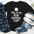 Bear Baseball Shirt For Players Fans And Moms Youth Long Sleeve Tee