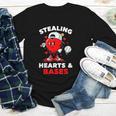 Boys Valentines Baseball Drip Icecream Stealing Hearts Kids Youth Long Sleeve Tee Boys Valentines Baseball Drip Icecream Stealing Hearts Kids Youth Long Sleeve Tee