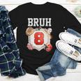 Bruh I'm 8 Baseball 8th Birthday Sports 8 Year Old Boy Youth Long Sleeve Tee Bruh I'm 8 Baseball 8th Birthday Sports 8 Year Old Boy Youth Long Sleeve Tee